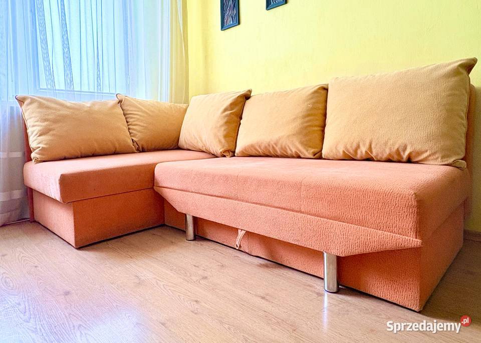 Sofa Kanapa Narożna W Stylu Skandynawskim Suchy Las