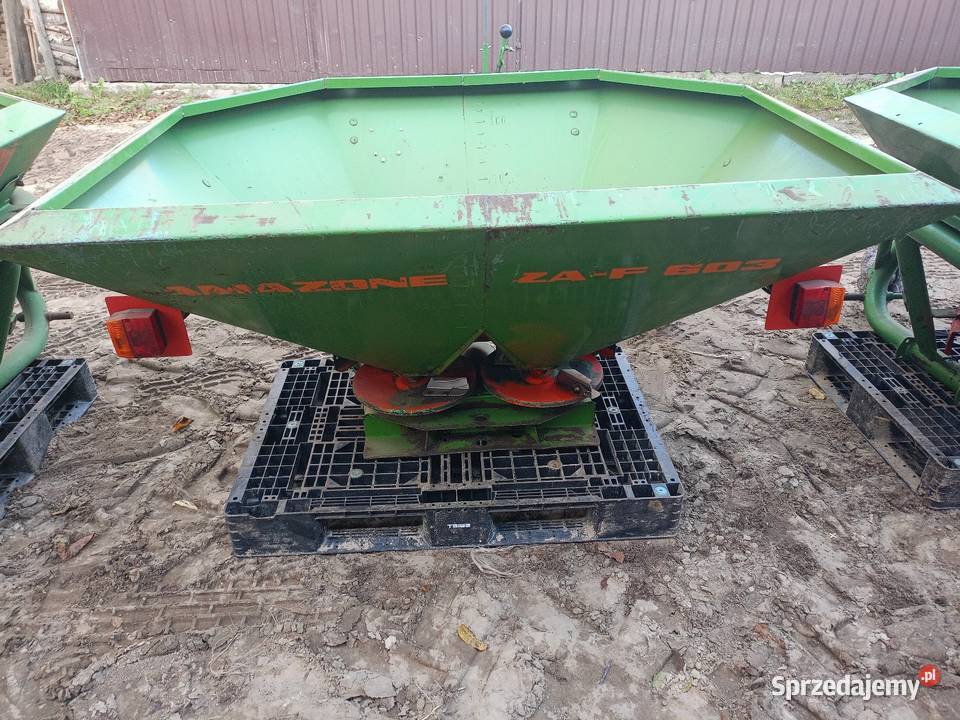 Rozsiewacz Amazone Zaf 603 Stan lubelskie Tarnogród