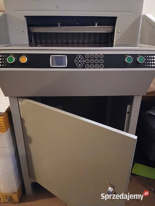 Gilotyna elektryczna do papieru Kraków