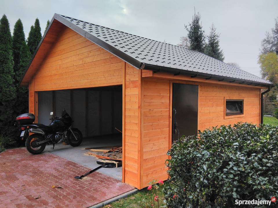Garaż z drewna Wiata garażowa Carport drewniany Otwock sprzedam