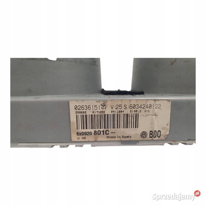 LICZNIK ZEGARY 6X0920801C VW Lupo 17 SDI Diesel