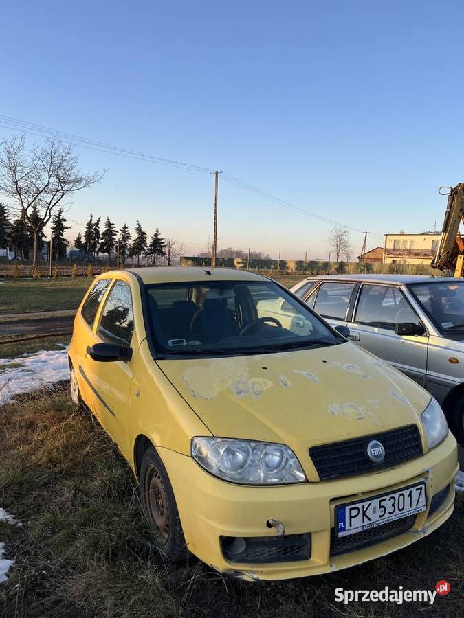 Fiat Punto 2 lift pakiet sporting 12 benzyna uszkodzony Kalisz