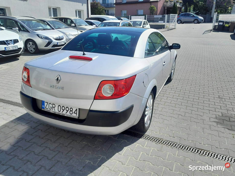 Renault Megane 16i CABRIO klimatronik alufelgi podgrzewane fotele Gryfino sprzedam