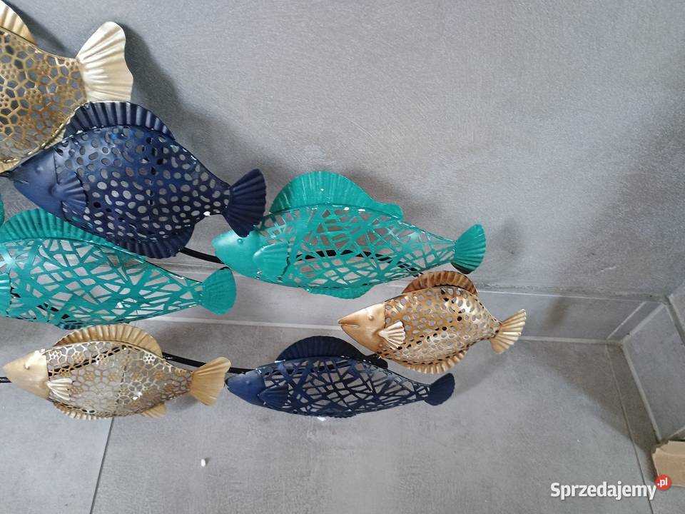 Dekor Dekoracja Ścienna Rybki zielony Obrazki i obrazy Wola Jachowa