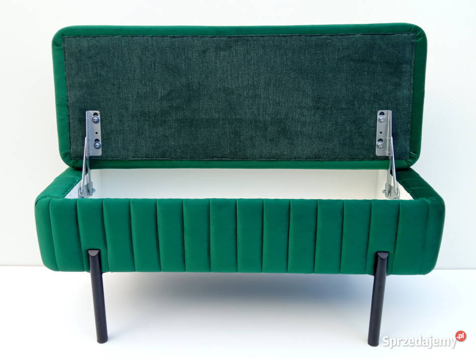 Ławka pufa tapicerowana ze schowkiem KLARA 45cm Poznań sprzedam