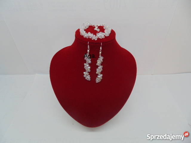 Swarovski bransoleta kolczyki w 50 Pozostałe małopolskie Limanowa