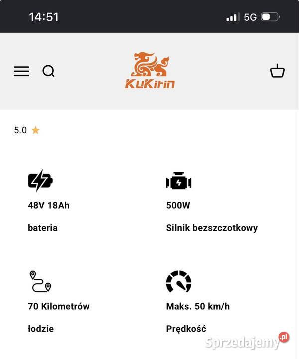 Hulajnoga elektryczna kugoo M4 pro Markowa