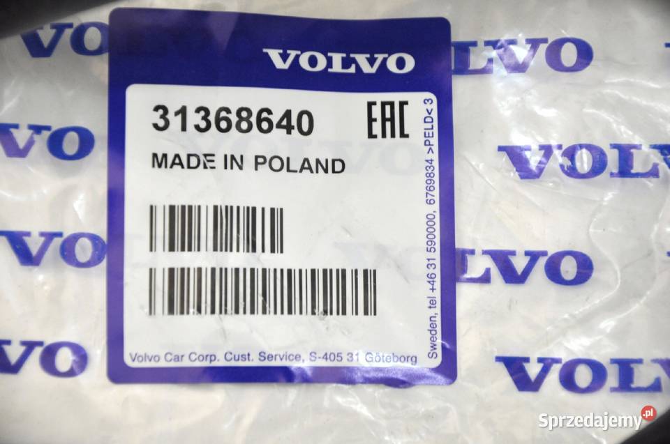 VOLVO S60 V60 S80 XC70 XC60 rura waz przewod dolnośląskie Bielany Wrocławskie sprzedam