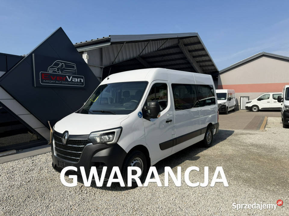 Renault Master L2H2 średniak 8osobowy lift 135KM Warszawa