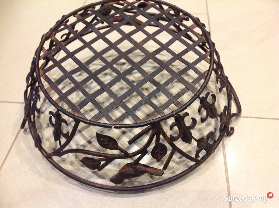 Koszyk Patera Metalowa Metaloplastyka Pozostałe Nowa Sól