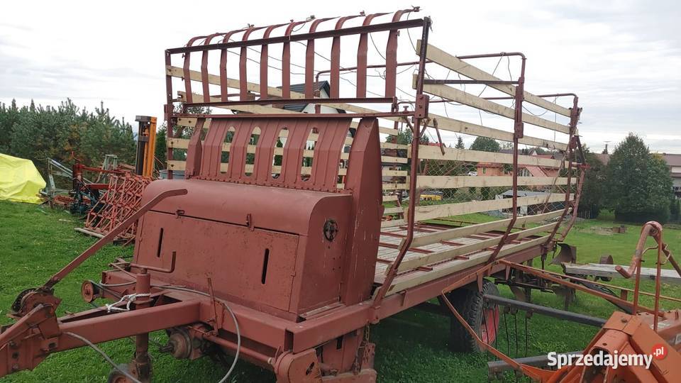 Przyczepa samozbierająca Przyczepy rolnicze Rabka-Zdrój