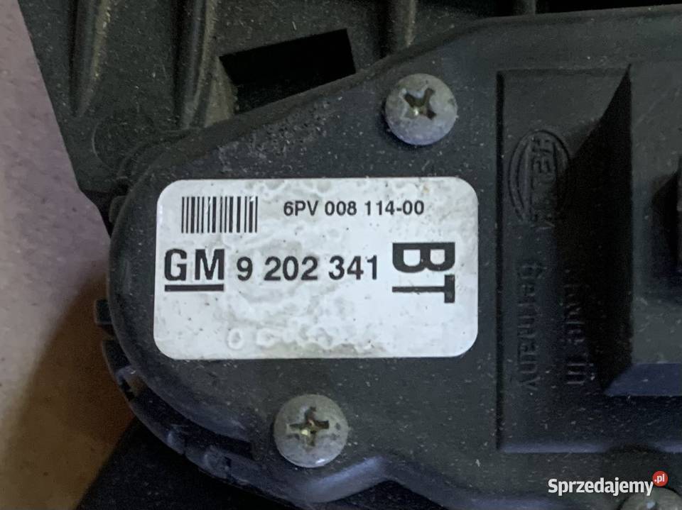 9202341 potencjometr pedał gazu Opel astra h 3 zachodniopomorskie sprzedam