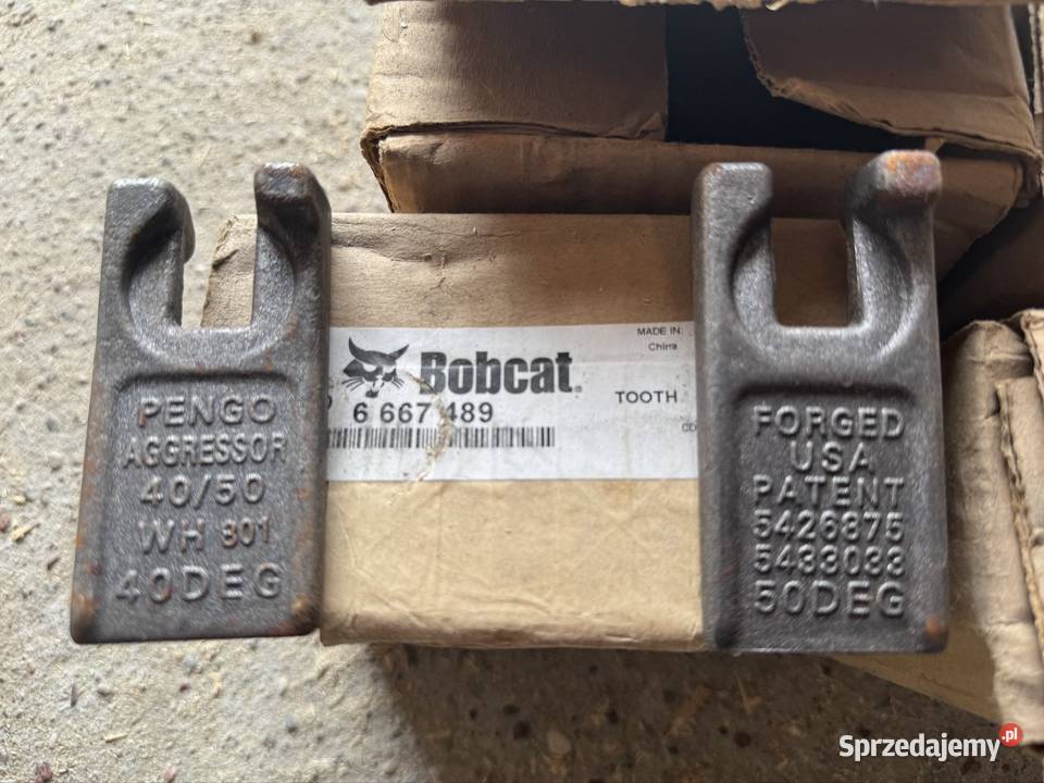 Ząb do wiertnicy bobcat auger tooth 60 Międzyrzec Podlaski