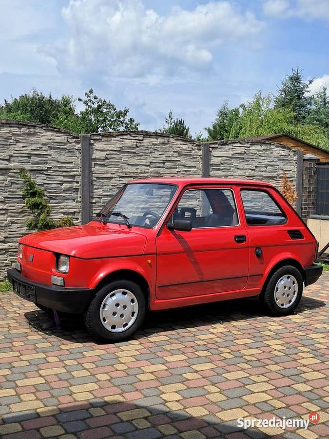Fiat 126p ELX czerwony Tarnów