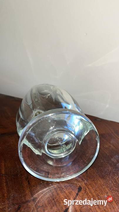 Wazon z lanego kryształu Kwiaty szlifowane Gdańsk