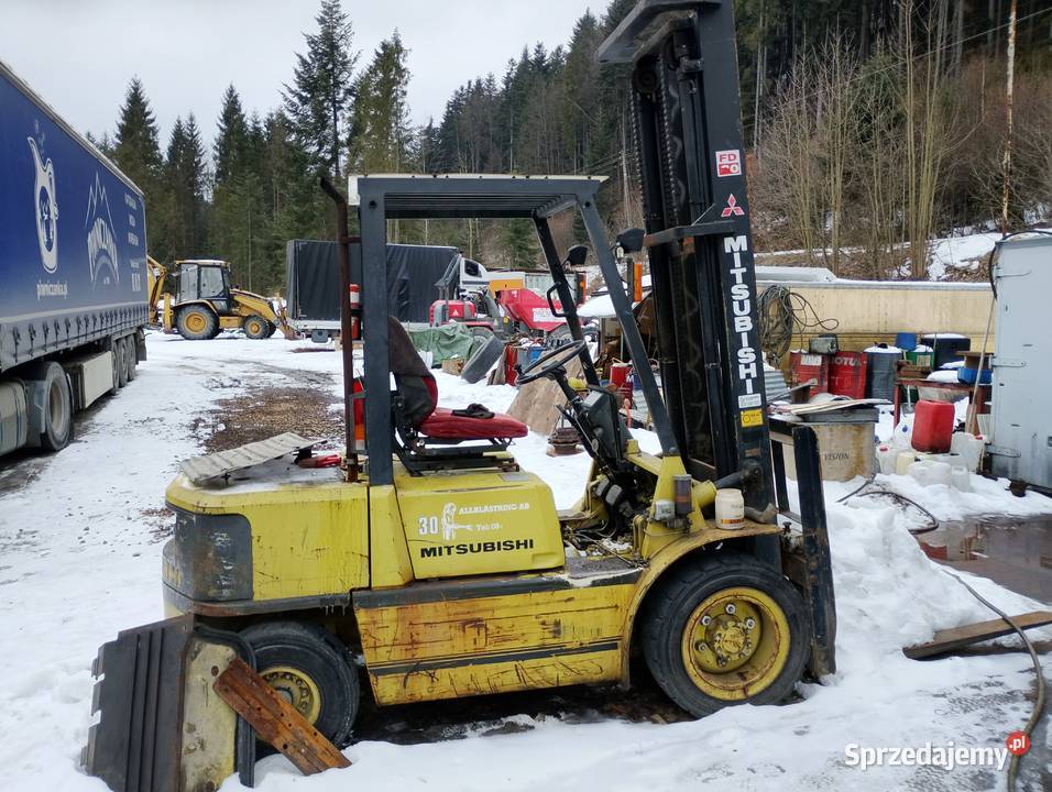 Wózek widłowy Mitsubishi FD40 udźwig 3T Piwniczna-Zdrój