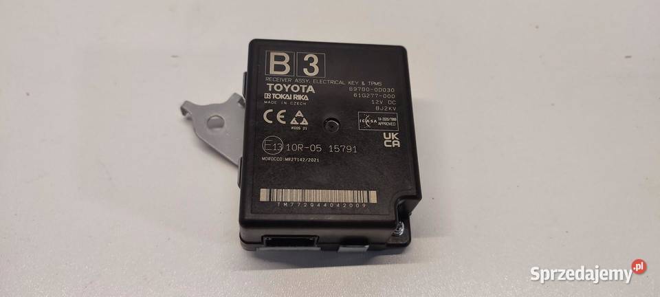 MAZDA 2 TOYOTA YARIS IV MODUŁ STEROWNIK Komputery Motoryzacja