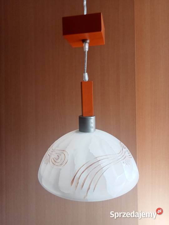 Lampa wisząca szklana sprzedam