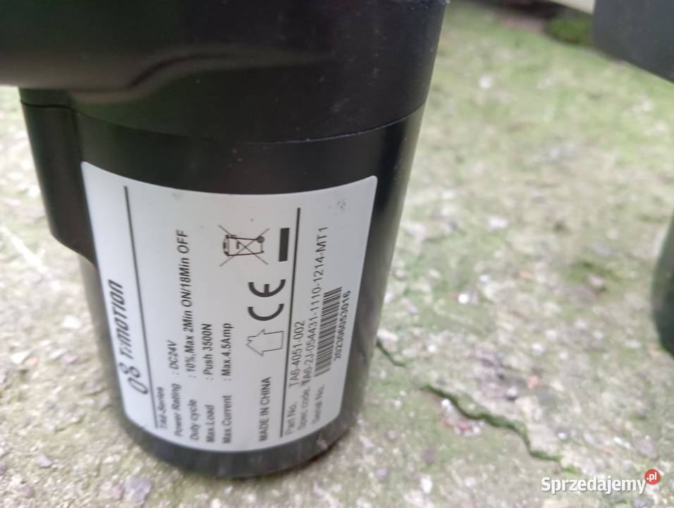 Siłownik automat elektryczny tłokowe timotion 3 Gniezno