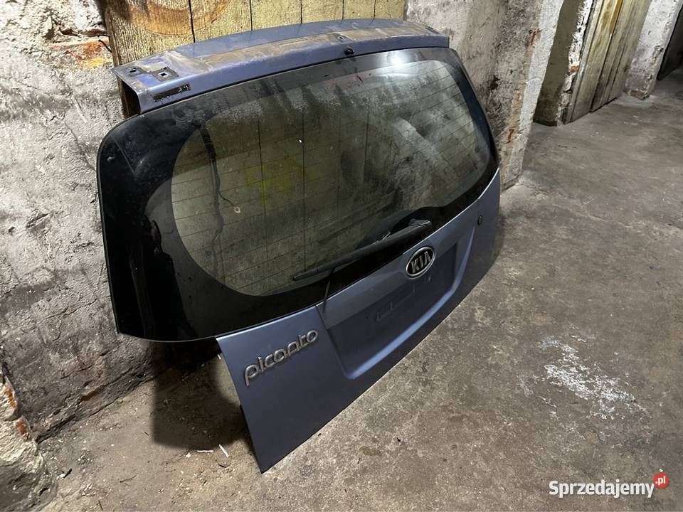 Klapa Tył picanto I lift styropian w bagażnik