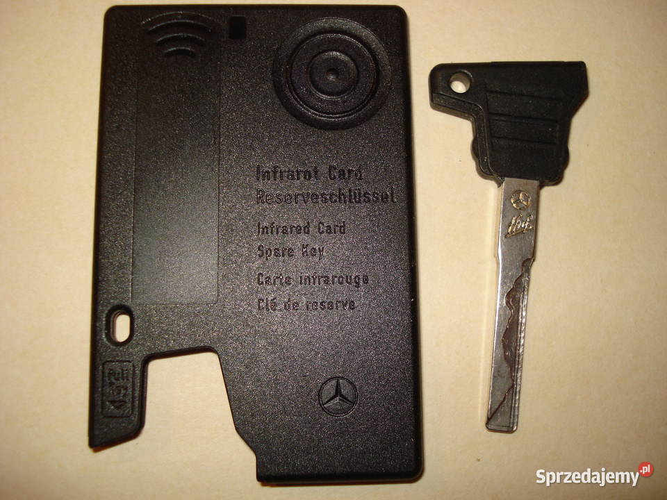 Infrarot Card Reserveschlussel Key zapasowy Gdynia