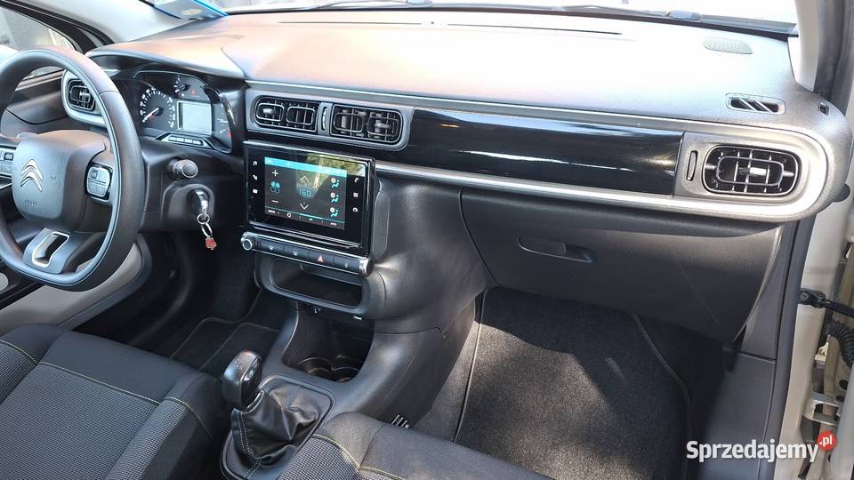 CITROEN C3 YOU 12 2024r przebieg 13 kurtyny powietrzne Goczałkowice-Zdrój sprzedam