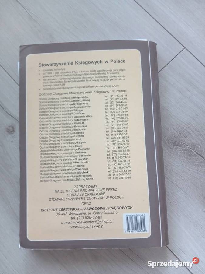 Zbiór zadań i pytań tekstowych z rachunkowości miękka z obwolutą Gdańsk sprzedam