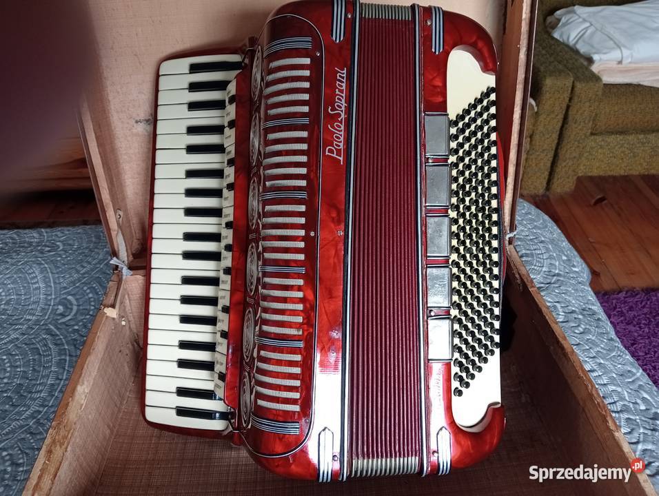 sprzedam włoski akordeon Paulo Soprani Janów Lubelski