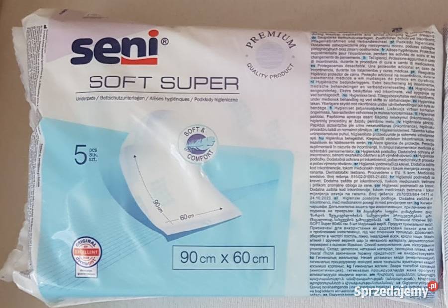 Podkład Seni Soft Super 9 sztuk Zielona Góra
