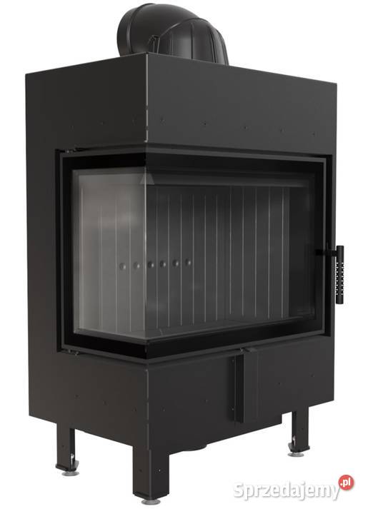 Kominek wkład kominkowy narożny Kratki LUCY 12 Wrocław