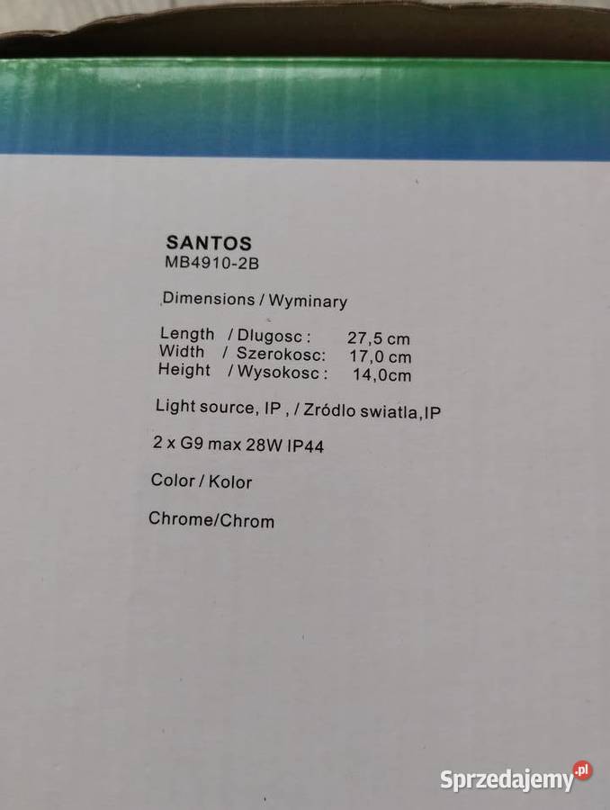 kinkiet italux nowy Poznań