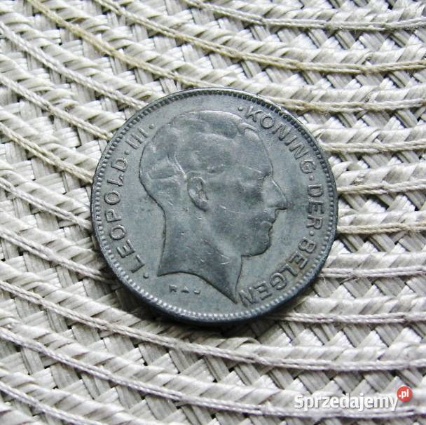 Belgia 5 Franków 1941r Cynk Kalisz