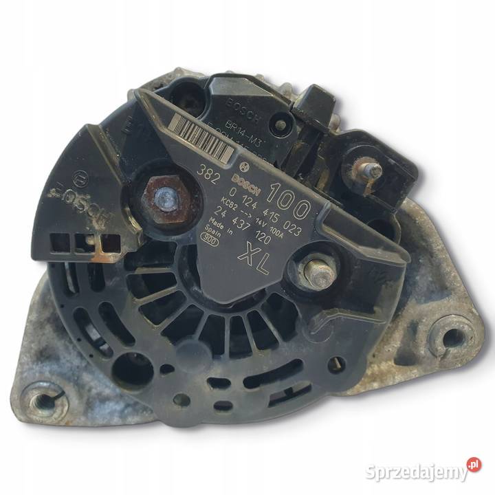 ALTERNATOR Opel Corsa C 12 16V 0124415023 Chełm
