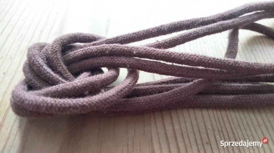 Sznurowadła okrągłe średnie długość 120 kolor Ostrów Wielkopolski