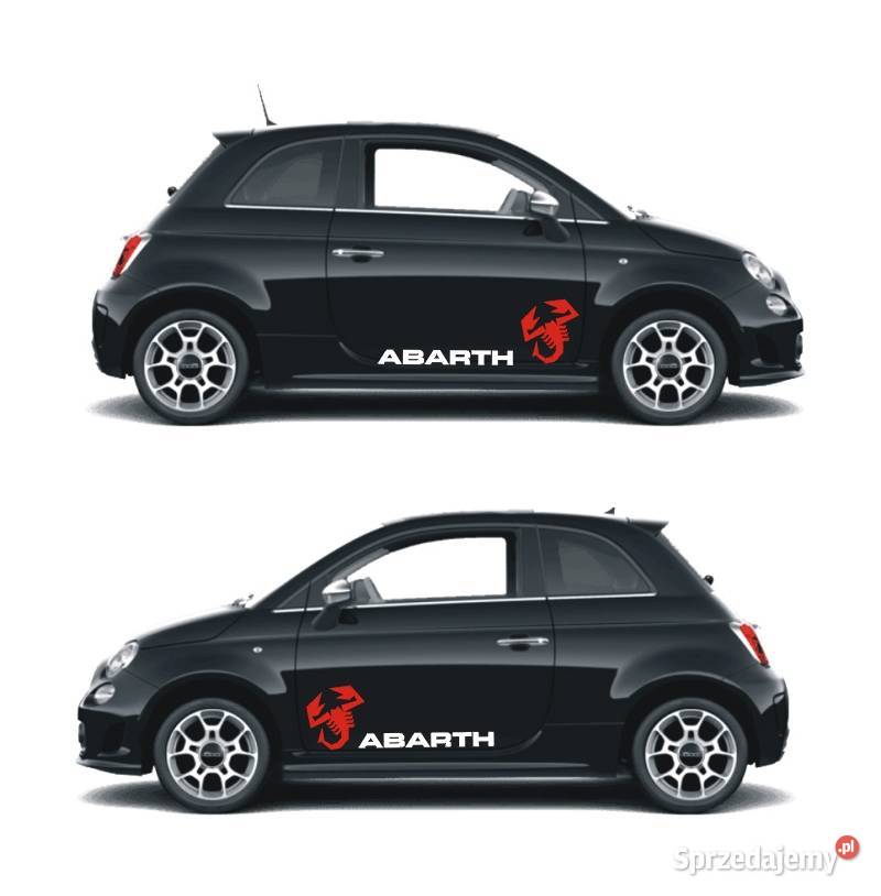 Naklejki tuninkowe na samochód FIAT 500 BRAVO