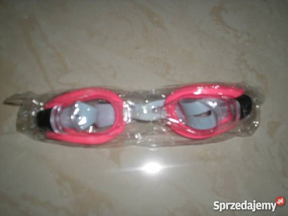 Nowe kolorowe okulary do pływania
