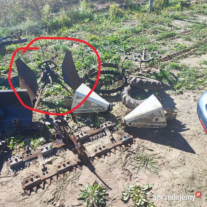 Pług obrotowy traktorek ogrodowy fortschritt e nieuszkodzony Zielona Góra sprzedam