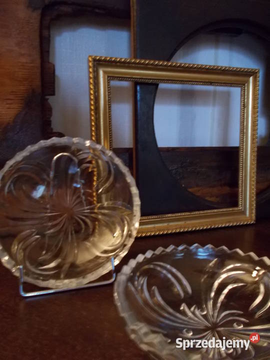 Kryształowa Bombonierka Bomboniera 2 Salaterki