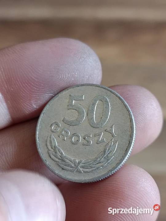 Sprzedam monete 50 gr 1978 bez znaku mennicy lubelskie Chełm