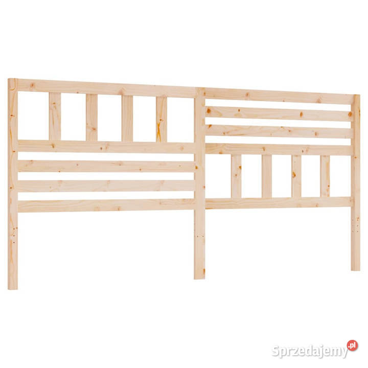 Wezgłowie łóżka 186x4x100 lite drewno sosnowe Warszawa