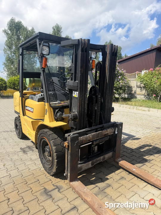 wózek widłowy Caterpillar GP35K 3500 Triplex Wózki widłowe Działoszyn sprzedam