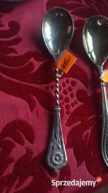 Platerowe łyżeczki widelczyki Nożyki Gdańsk