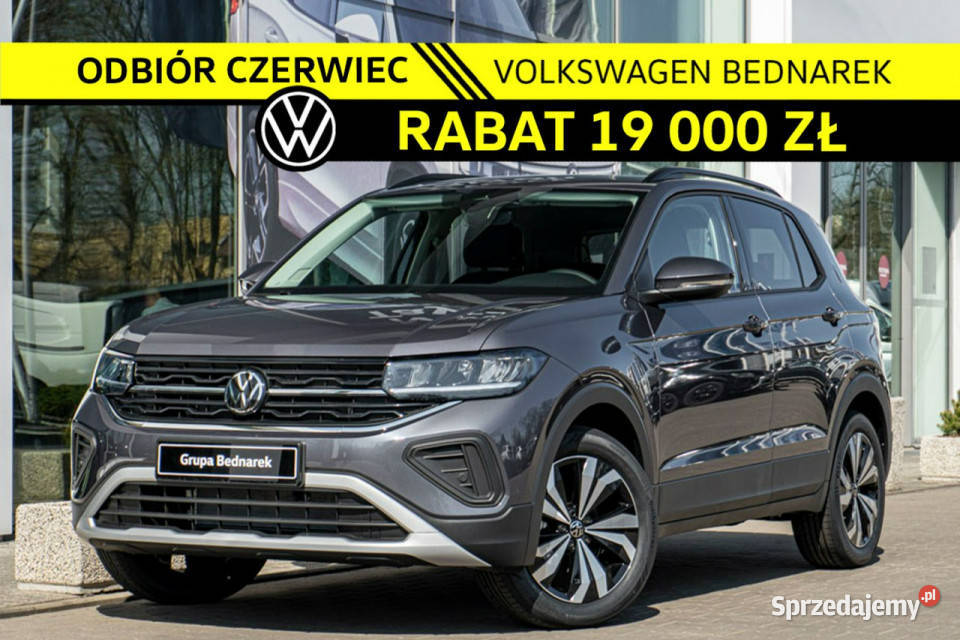 Volkswagen TCross Life Plus 10 TSI 95 Odbiór Łódź