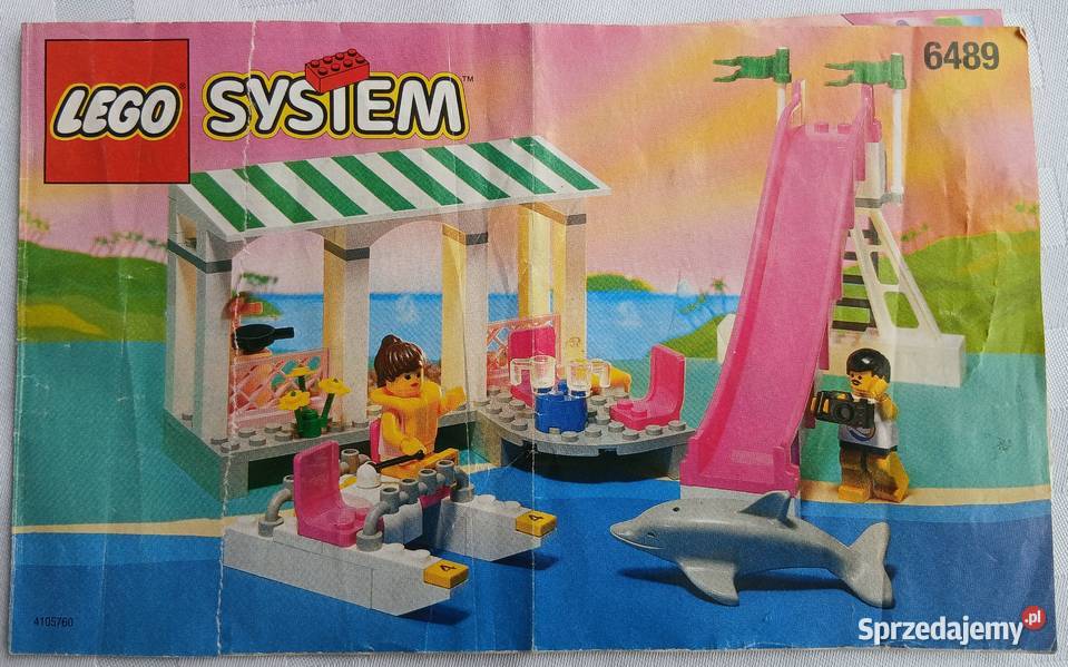 6489 LEGO Zestaw Kompletny Instrukcja Uroki Bielsko-Biała