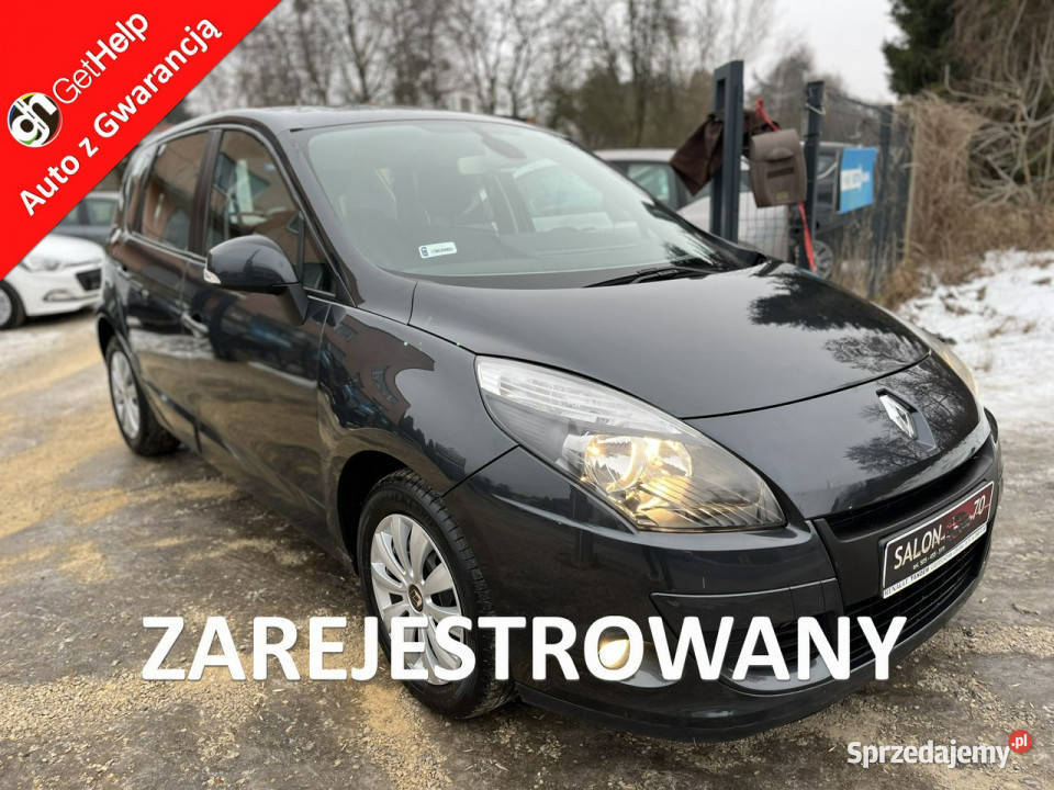 Renault Scenic 15 Zarejestrowany Klima 6biegów czujnik parkowania Częstochowa sprzedam