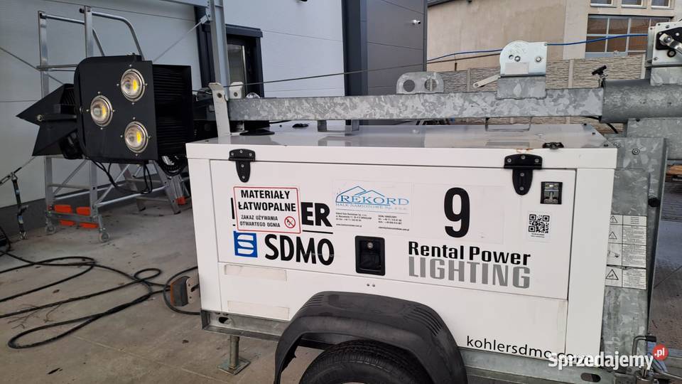 Maszt Oświetleniowy Kohler SDMO RL45003 Jelcz-Laskowice