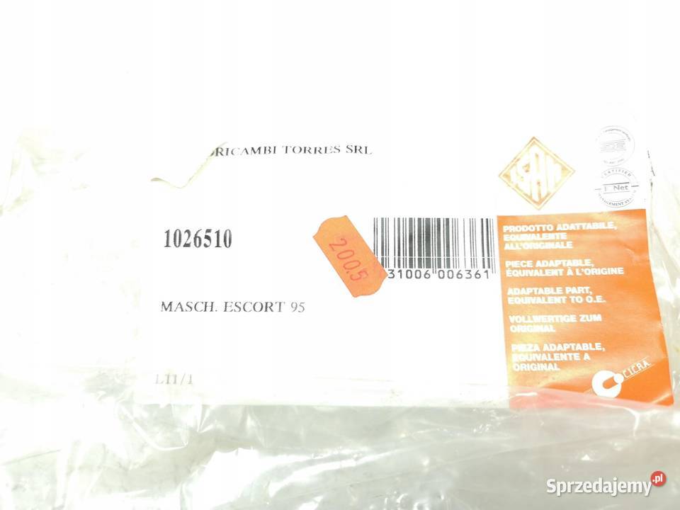 GRILL ATRAPA CHŁODNICY FORD ESCORT MK6 9501 ISAM Części samochodowe