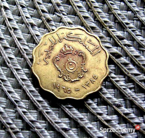 Libia 5 Milimów 1965r Kalisz sprzedam