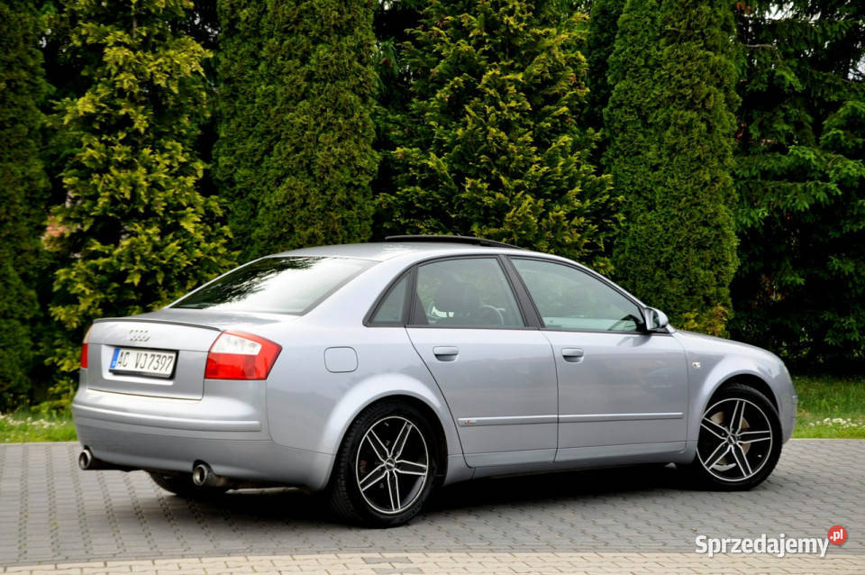 Audi A4 24i V61702xSLineSkóryFotele Ostrów Mazowiecka sprzedam