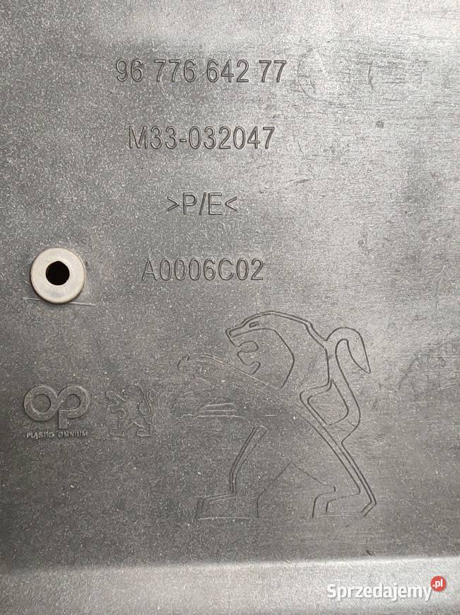 Zderzak Tył Tylny  Peugeot 301 Lift 2017